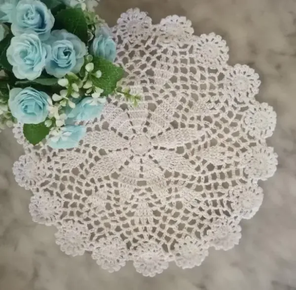 Set De Table Rond En Coton