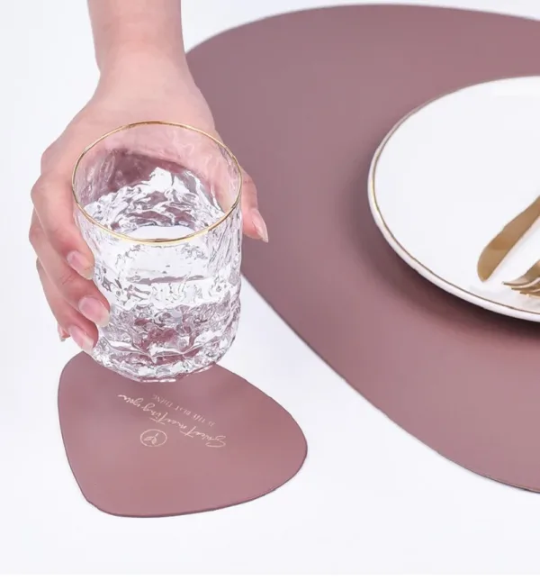 Set De Table Lavable A L'eponge