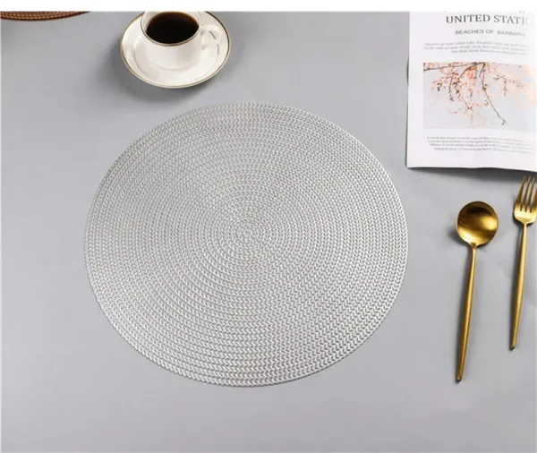 Set De Table Rond Pvc