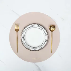 Set De Table Rond Rose