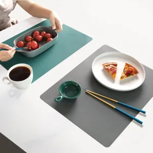 Set De Table Vert Lavable