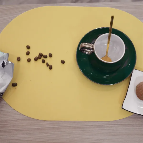 Set De Table Jaune Moutarde
