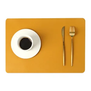Set De Table En Cuir Haut De Gamme