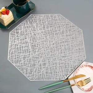 Set De Table Blanc Pvc