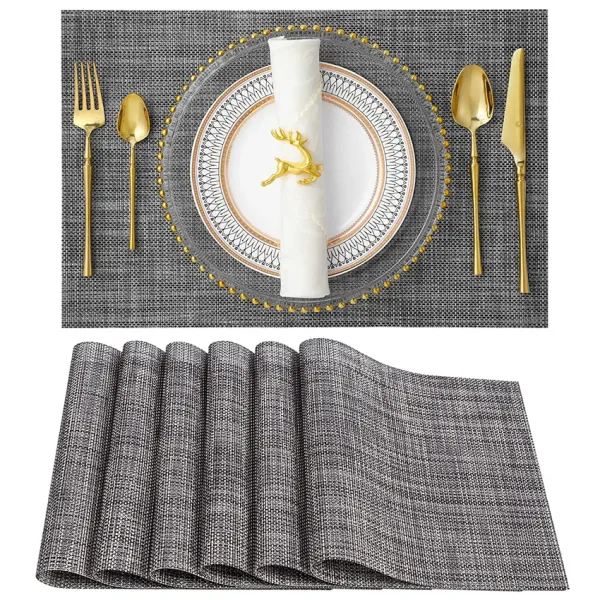 Set De Table Bambou Noir