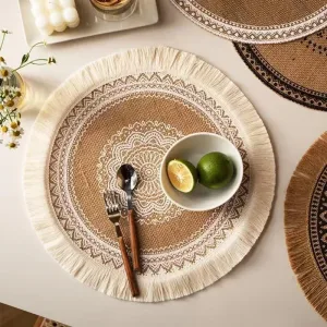 Set De Table Rond Bohème
