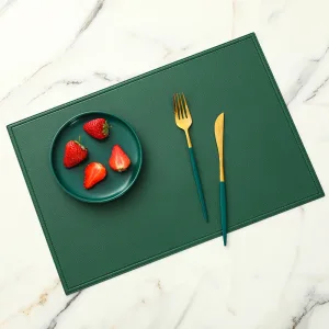 Set De Table Moderne Vert