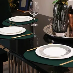 Set De Table Noel Vert