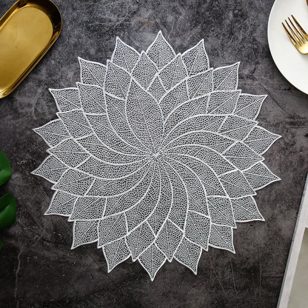 Set De Table Noel Argent