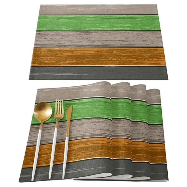 Set De Table Bois Plastique