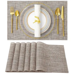 Set De Table En Bambou Naturel
