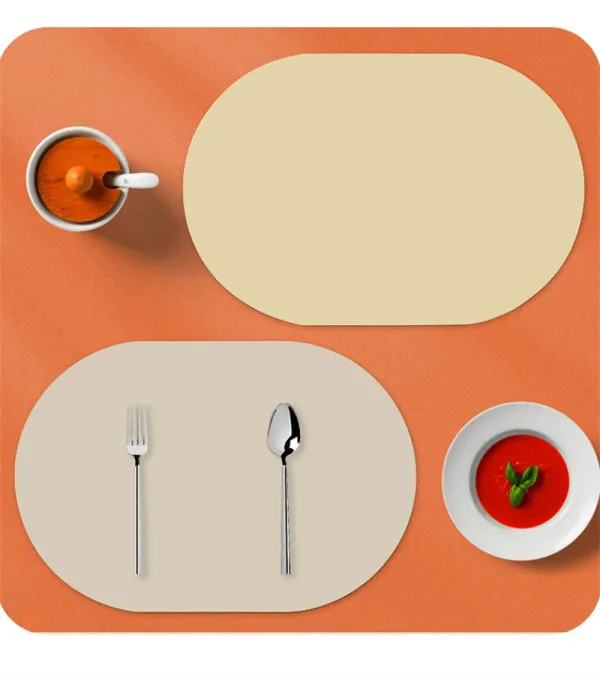 Set De Table Ovale Anti Dérapant