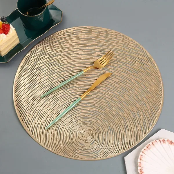 Set De Table Doré Déco