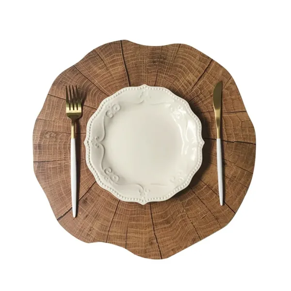 Set De Table Imitation Bois