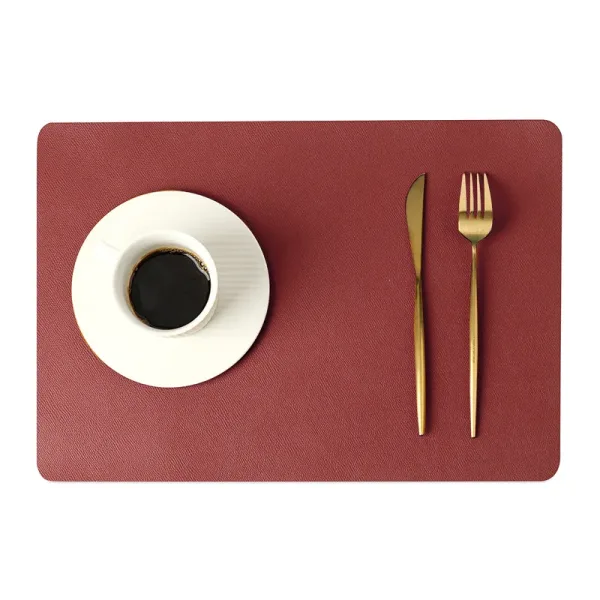 Set De Table Cuir Restaurant