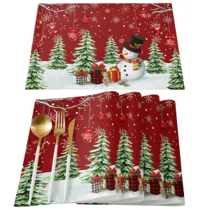Set De Table Noel Lavable