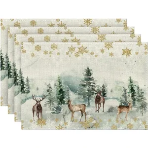 Set De Table Noel Nature
