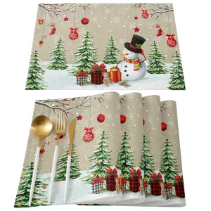 Set De Table Coton Noel